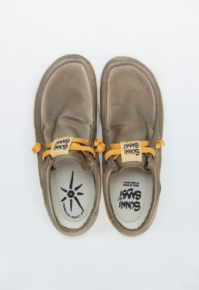Zapatillas de hombre kaki Sunni Sabbi kunashiri 002