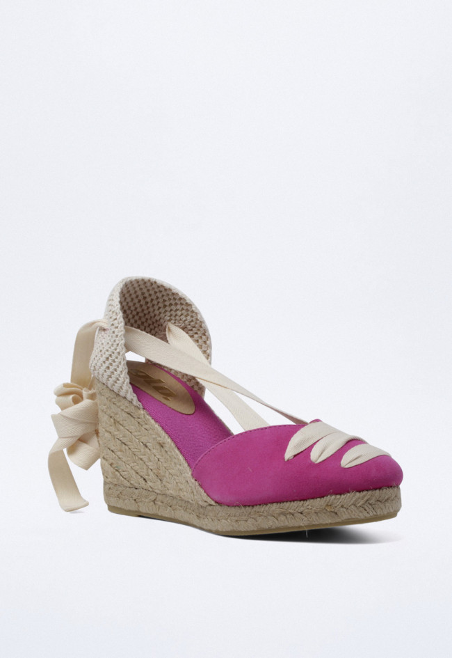 Alpargata de mujer fucsia VAS 16598-121