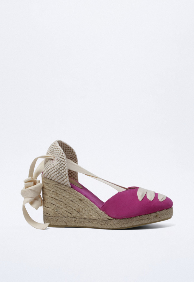 Alpargata de mujer fucsia VAS 16598-121