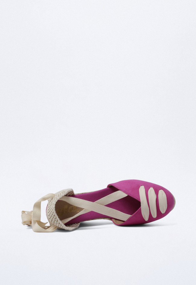 Alpargata de mujer fucsia VAS 16598-121
