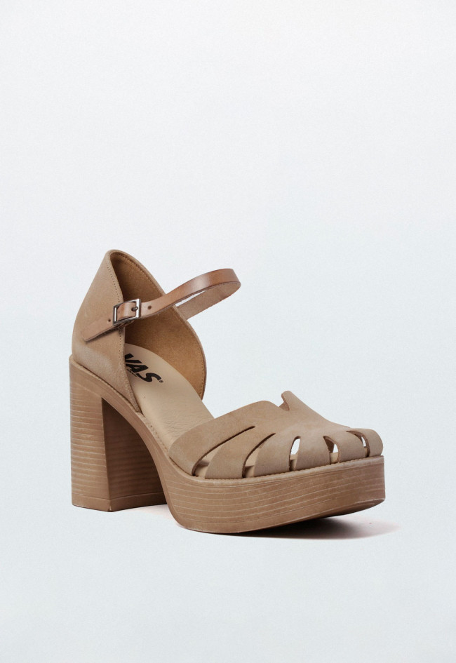 Sandalia de mujer cuero Porronet 2387