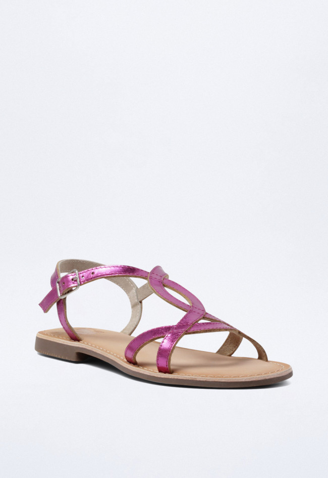 Sandalia de mujer fucsia VAS rsp-6623
