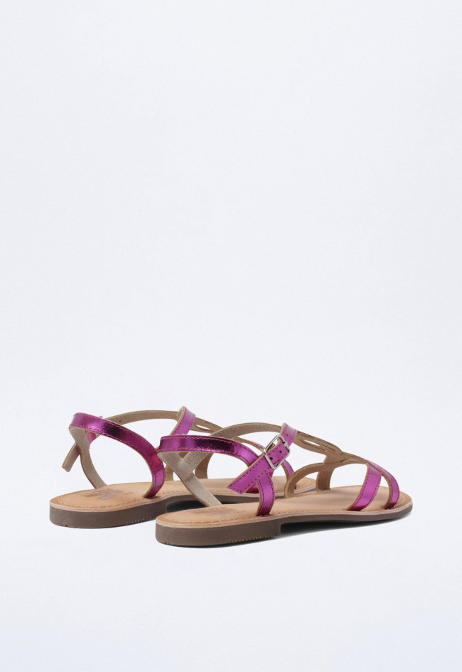 Sandalia de mujer fucsia VAS rsp-6623