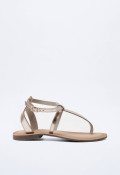 Sandalia de mujer platino VAS rsp-3027