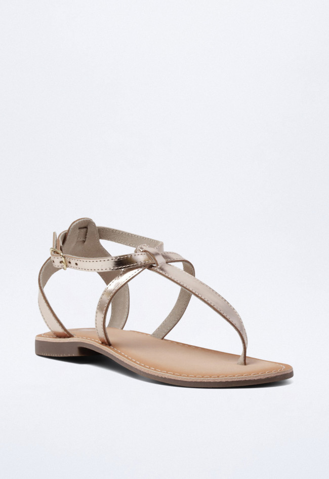 Sandalia de mujer platino VAS rsp-3027