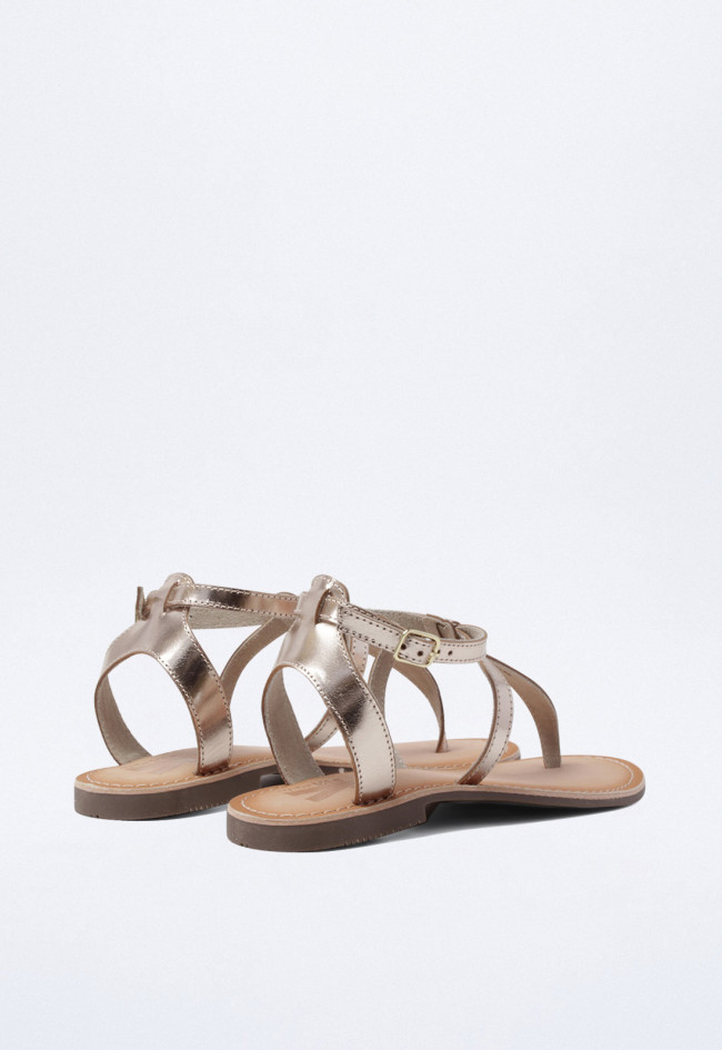 Sandalia de mujer platino VAS rsp-3027