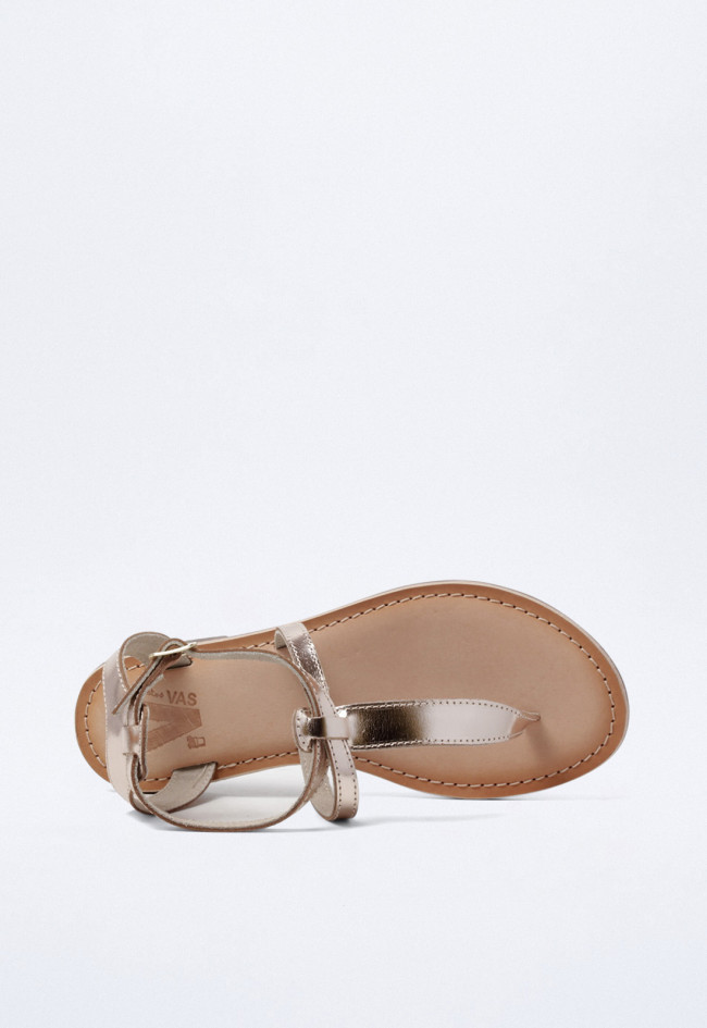 Sandalia de mujer platino VAS rsp-3027
