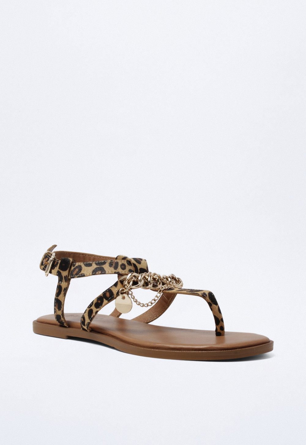 Sandalia de mujer leopardo VAS 981007