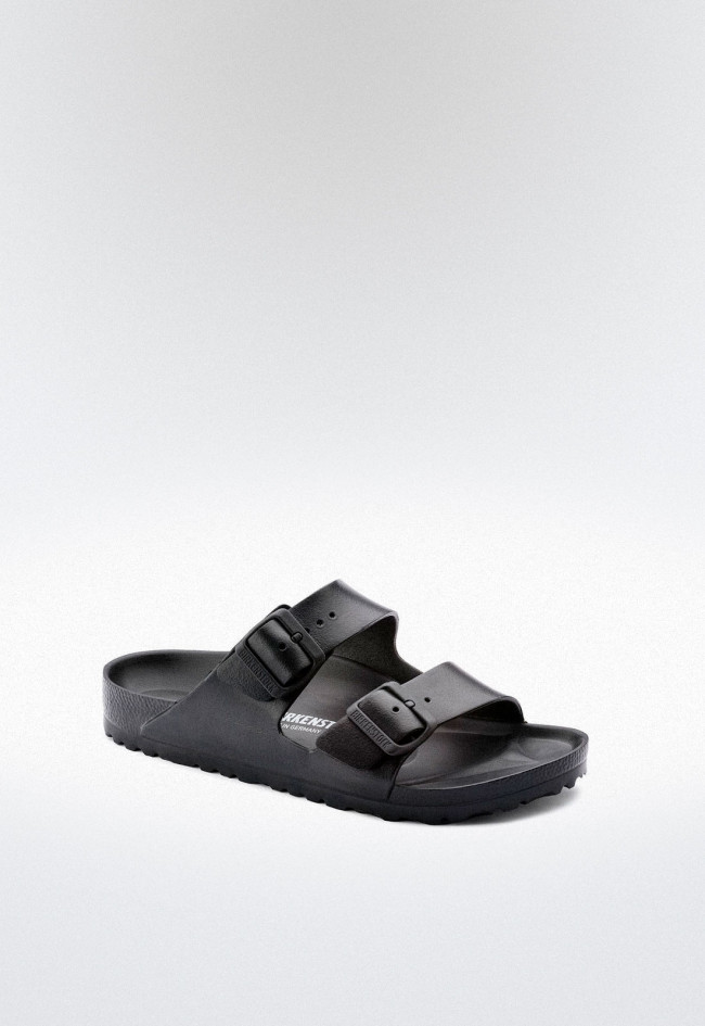 Sandalia de hombre negro Birkenstock arizona essentials