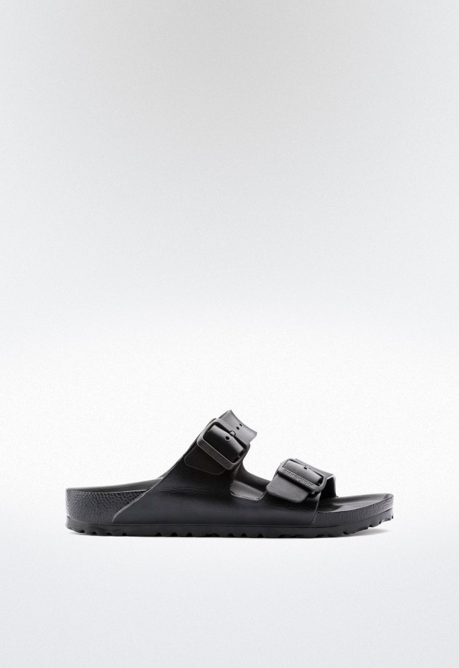 Sandalia de hombre negro Birkenstock arizona essentials