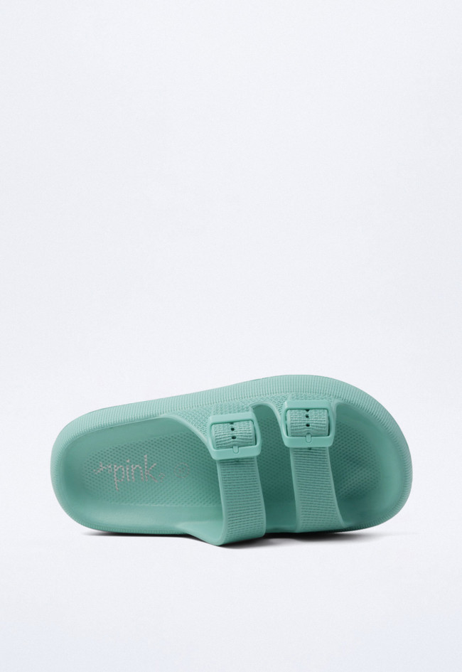 Sandalia piscina de mujer turquesa VAS 67-1791