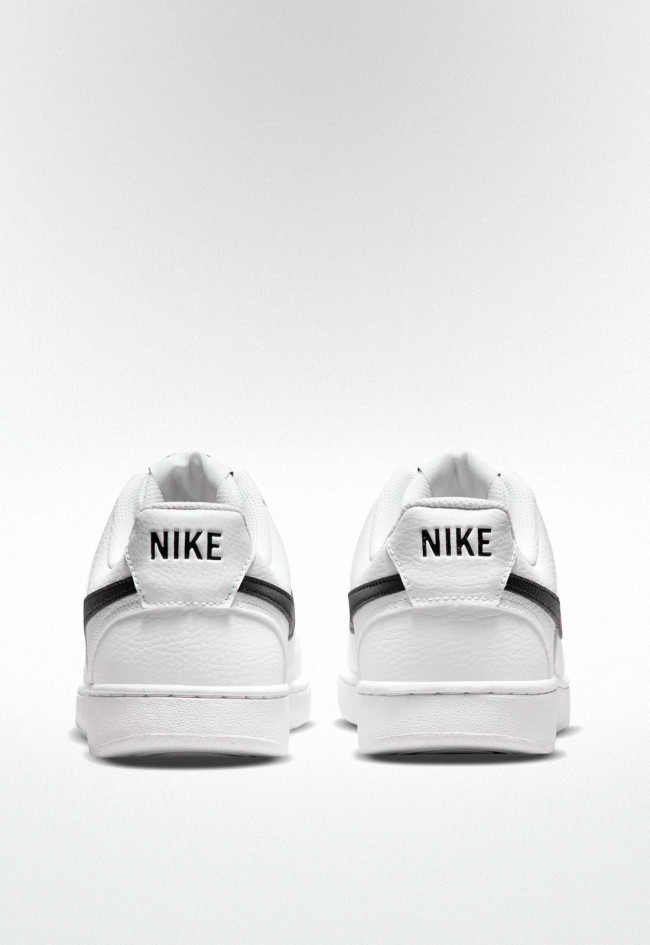 Deportivo de mujer negro Nike wmns court vision low next nature