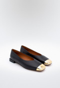 Zapato manoletinas de mujer negro Alarcón 23512-535f