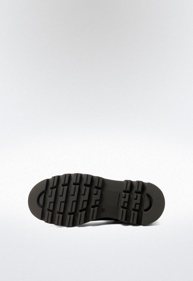 Zapato con hebilla de mujer negro VAS 8086