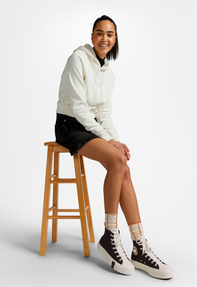 Deportivo de mujer negro Converse chuck taylor all star lift platform tortoise