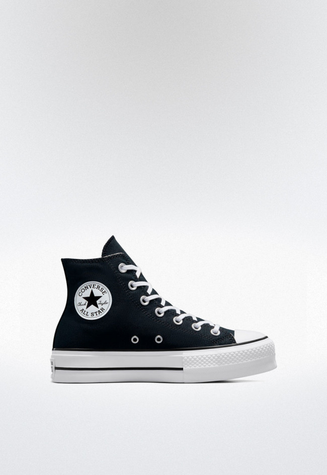 Deportivo de mujer negro Converse chuck taylor all star platform