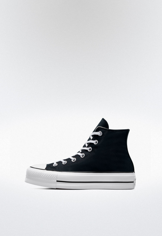 Deportivo de mujer negro Converse chuck taylor all star platform