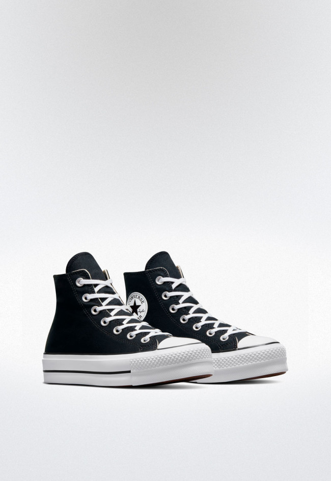 Deportivo de mujer negro Converse chuck taylor all star platform