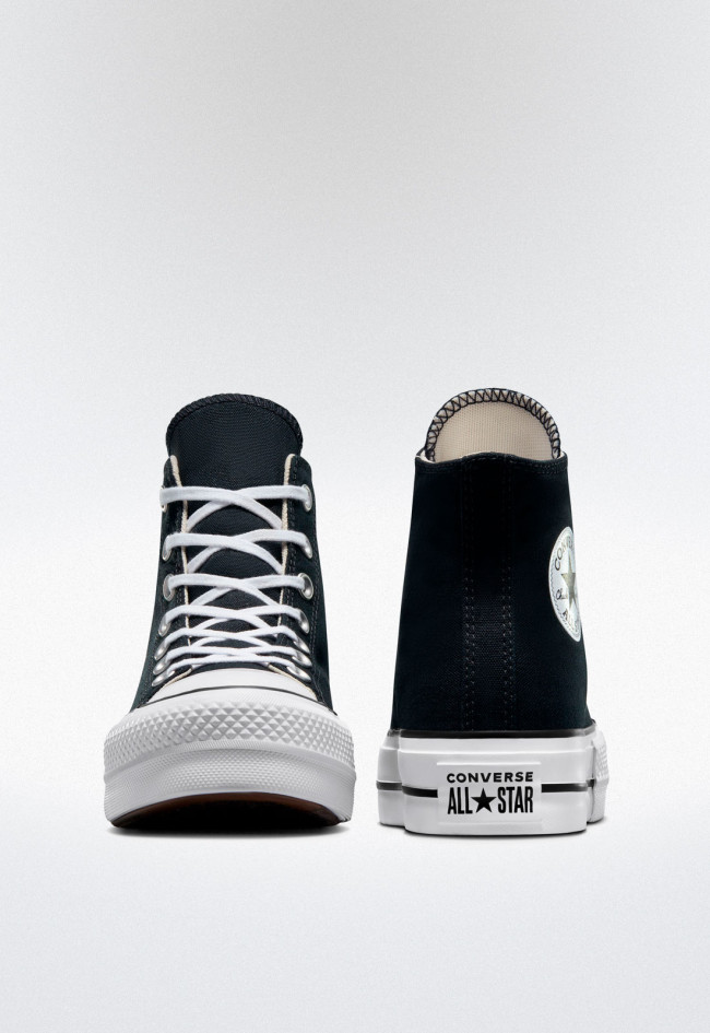 Deportivo de mujer negro Converse chuck taylor all star platform