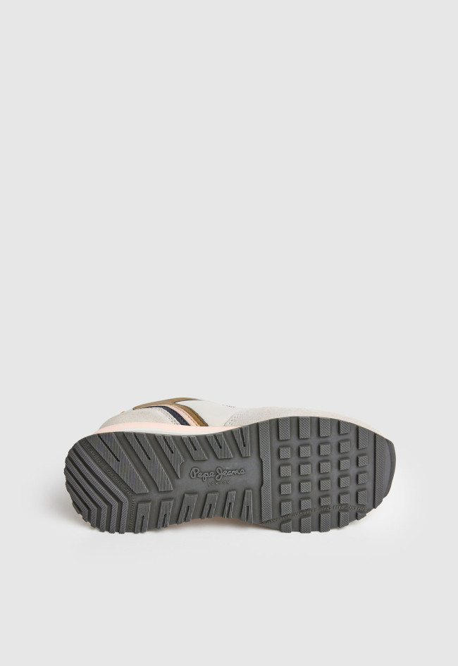 Deportivo de mujer beige Pepe Jeans pls31510