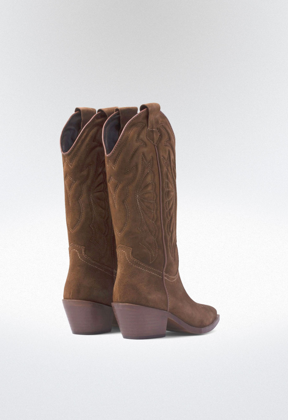 Bota cowboy de mujer cuero Glo arizona - Zapatos VAS