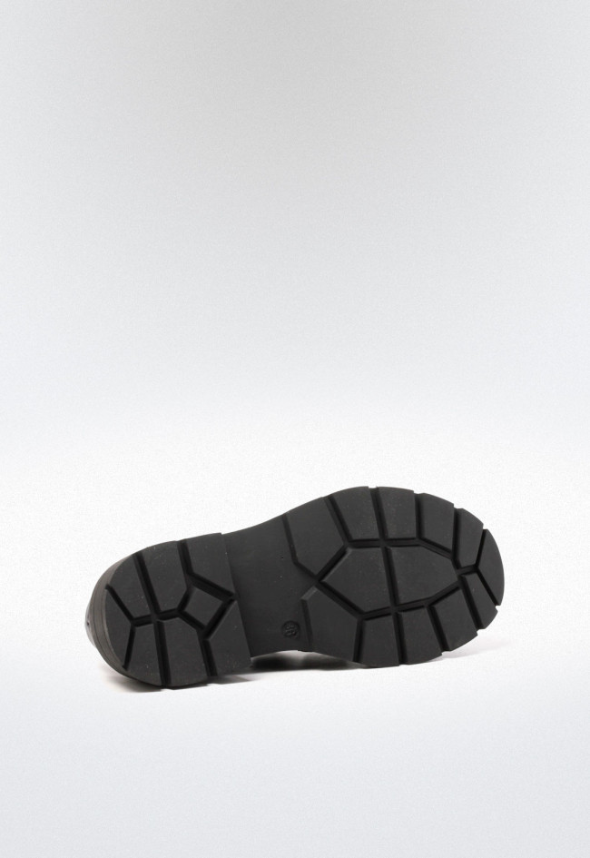 Mocasines de mujer negro Identity 58-2709