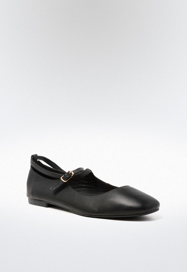 Zapato bailarina de mujer negro Top 3 23669