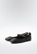 Zapato bailarina de mujer negro Top 3 23669
