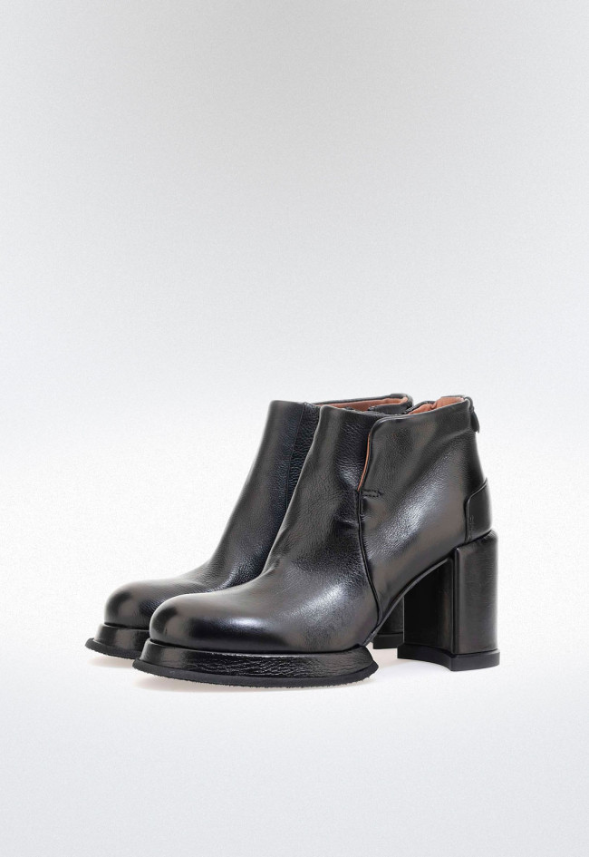 Botín tacón ancho de mujer negro A.S. 98 b54204