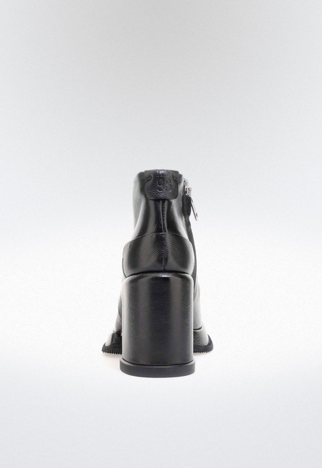 Botín tacón ancho de mujer negro A.S. 98 b54204
