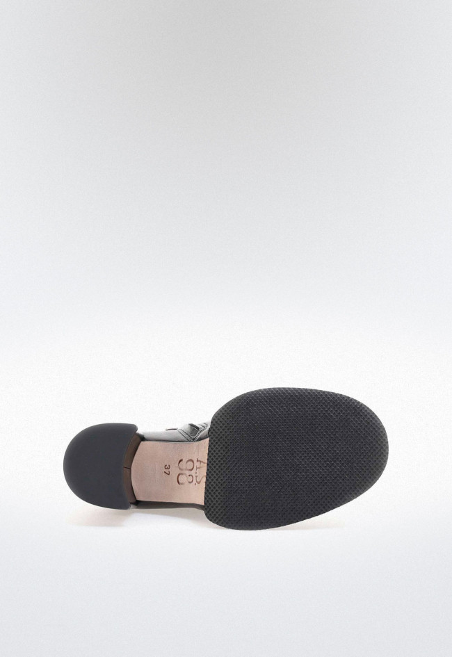 Botín tacón ancho de mujer negro A.S. 98 b54204