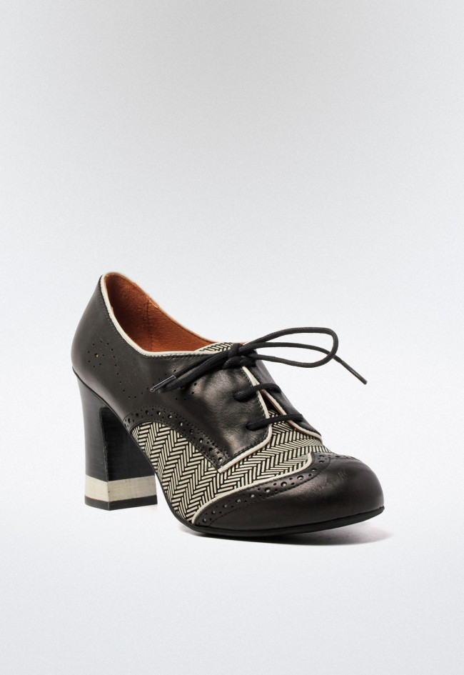 Zapato mary jane de mujer negro Nemonic 2351