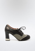 Zapato mary jane de mujer negro Nemonic 2351