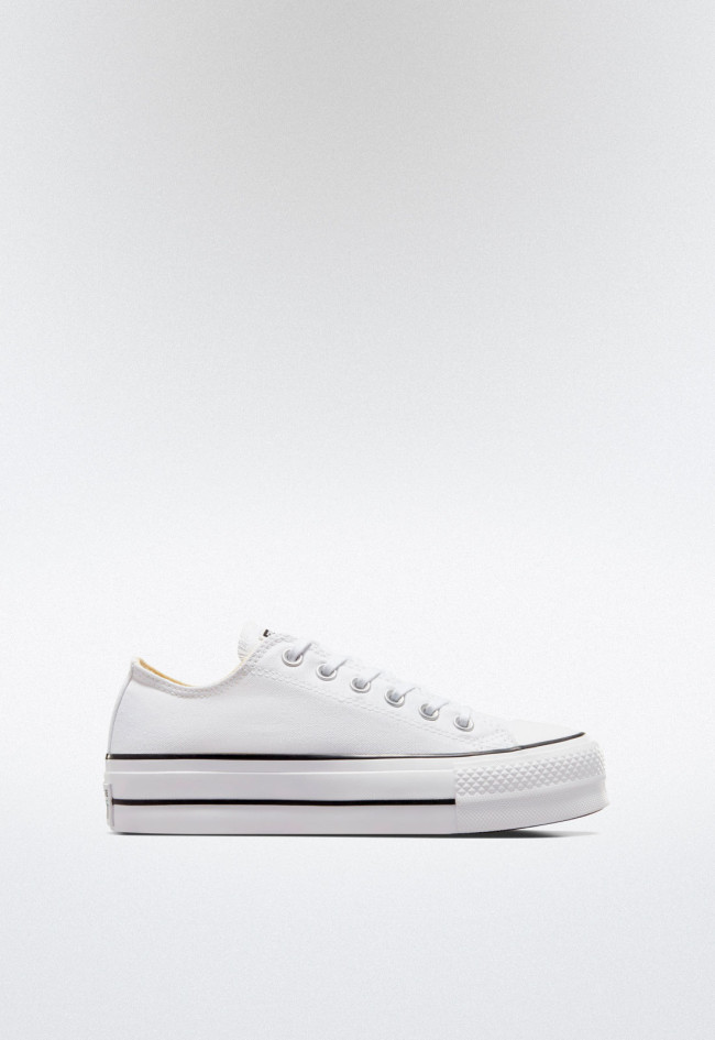 Deportivo de mujer blanco Converse chuck taylor all star platform