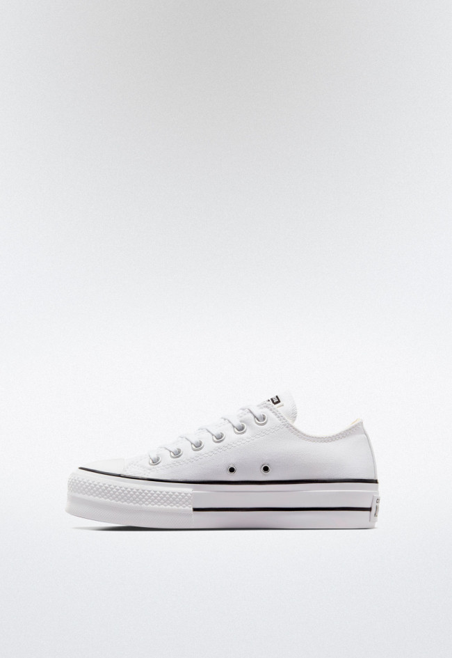Deportivo de mujer blanco Converse chuck taylor all star platform