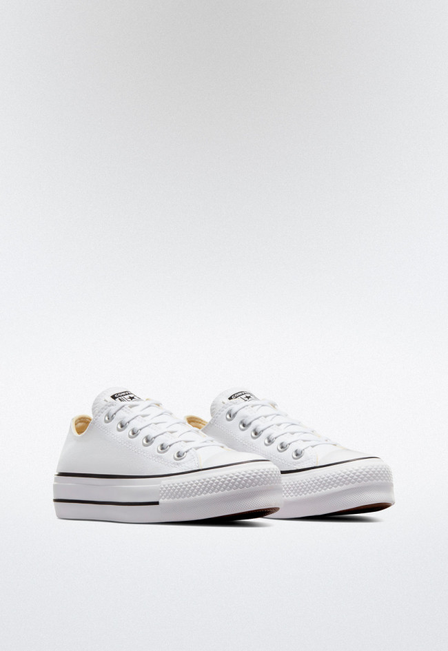 Deportivo de mujer blanco Converse chuck taylor all star platform