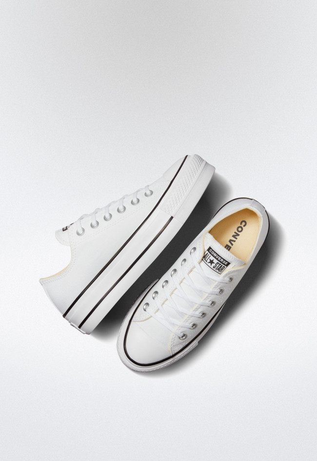 Deportivo de mujer blanco Converse chuck taylor all star platform