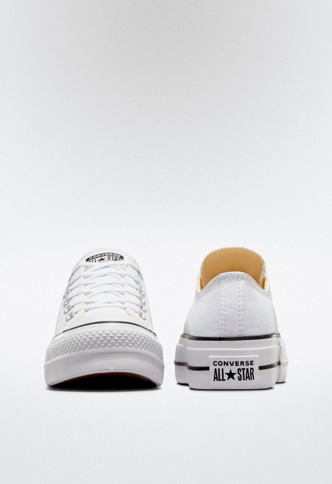 Deportivo de mujer blanco Converse chuck taylor all star platform