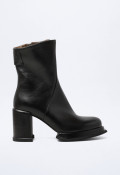 Botín tacón ancho de mujer negro A.S. 98 b54202