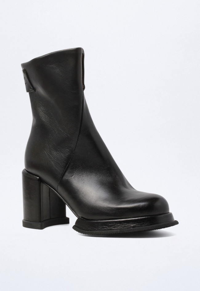 Botín tacón ancho de mujer negro A.S. 98 b54202