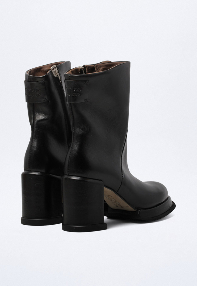 Botín tacón ancho de mujer negro A.S. 98 b54202