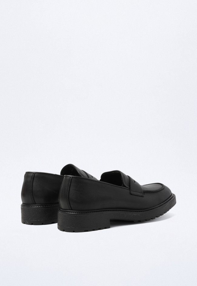 Mocasín de hombre negro Benson 83650