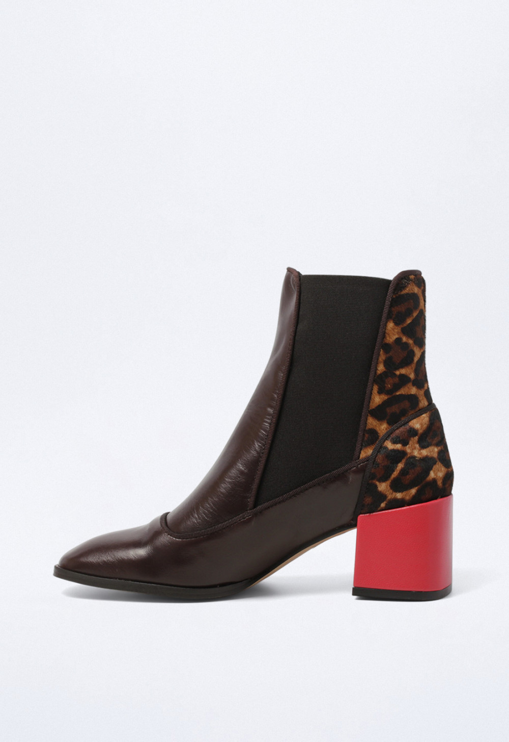 Zapato de mujer leopardo Glo electric heel