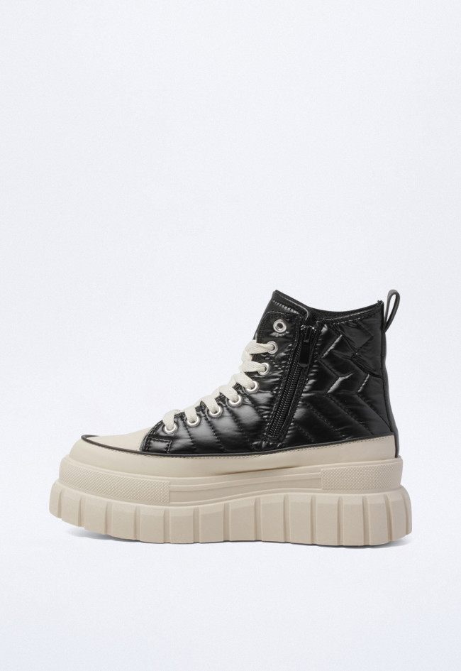 Deportivo plataforma de mujer negro VAS 35-1596