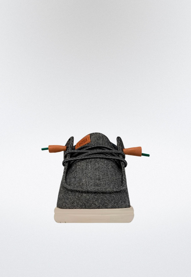 Zapato con cordones de hombre marrón Dude wally grip wool
