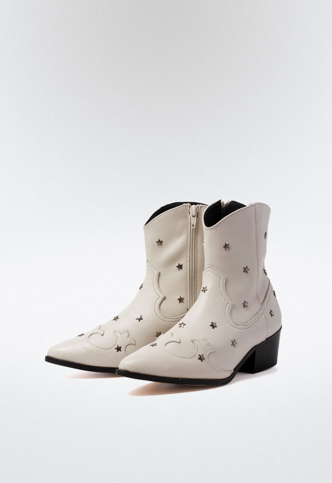Botín cowboy de mujer hielo Glo estrella