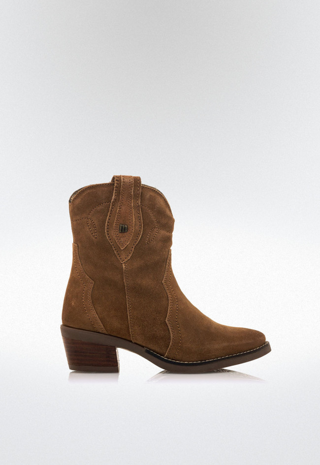 Botines cowboy Mujer MUSTANG TEO marron