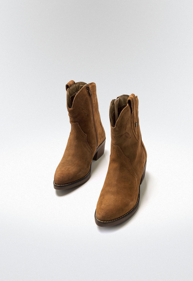Botines cowboy Mujer MUSTANG TEO marron