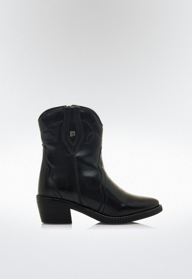 Botines camperos Mujer MUSTANG TEO negro