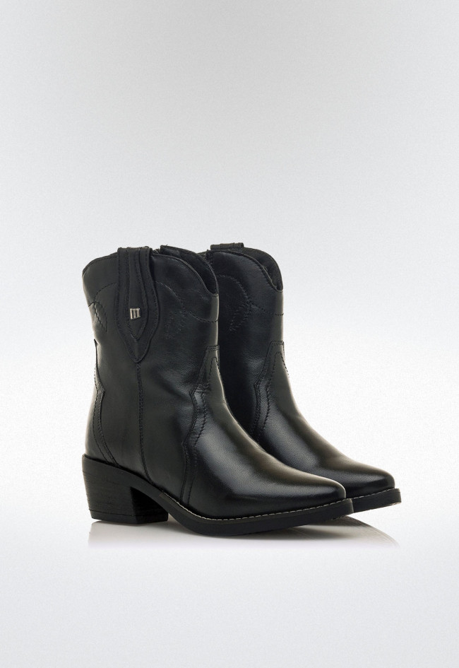 Botines camperos Mujer MUSTANG TEO negro